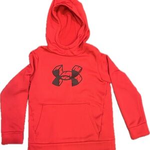 Casual Under Armour Kids Red Hoodie youth small